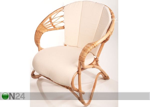 Rottinkituolin pehmuste LUMIKENKÄ