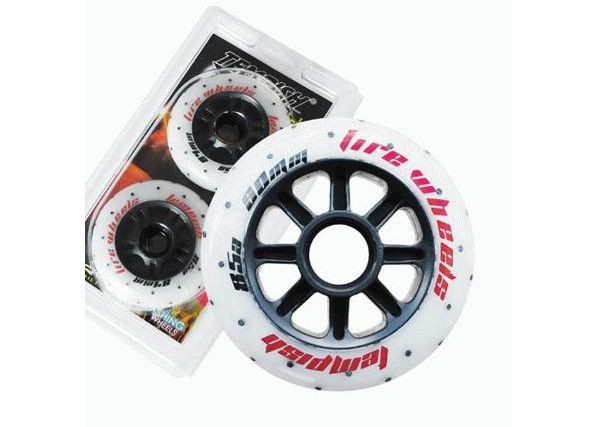 Rullaluistimien pyöräpakkaus FIRE 85A 90x24 Tempish