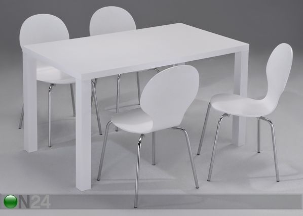 Ruokapöytä DIAMOND 140x80 cm