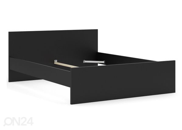 Sänky Naia 160x200 cm, matta musta