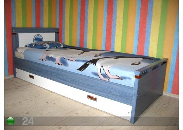 Sänky+ vuodevaatelaatikko TROPIC 90x200 cm