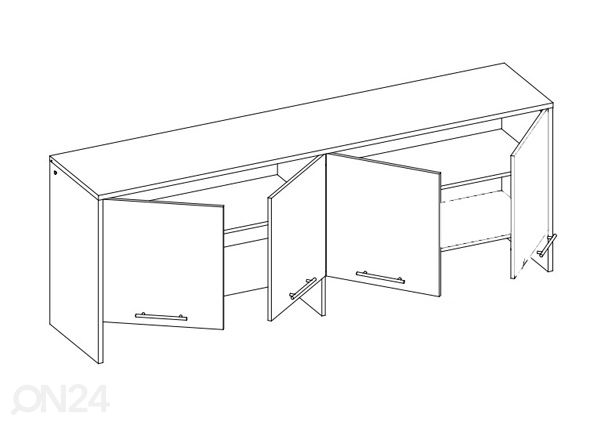 Seinäkaappi Lenart CONCEPT PRO