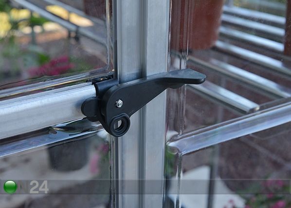 Seinäkasvihuone Palram Hybrid 2,44x1,24 m, 3,04 m²