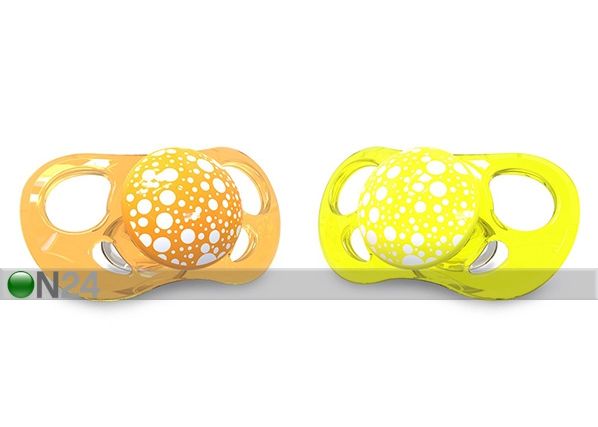 Silikonitutti TWISTSHAKE 2 kpl, 6+ kuukauden ikäisille