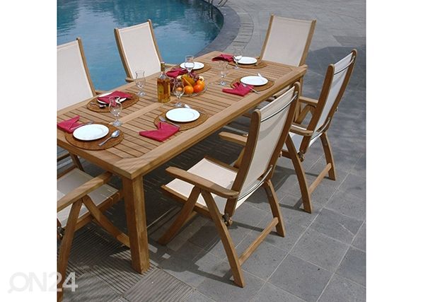 Taitettava puutarhatuoli Bali