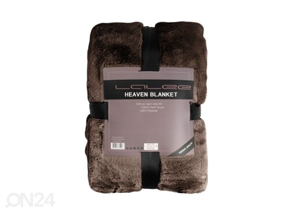 Torkkupeitto Heaven Dark Taupe 150x200 cm