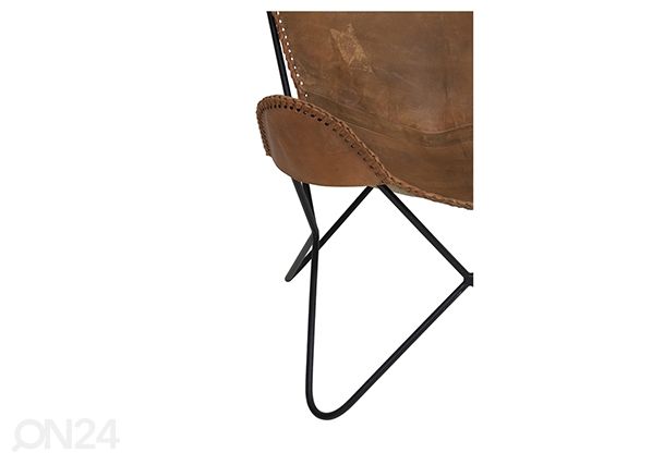 Tuoli Butterfly brown