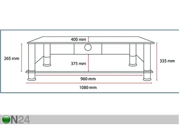 TV -taso SENACO SN 1204 PLASMA/LCD