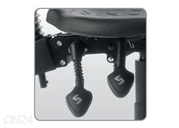 Työtuoli PU Asyn musta