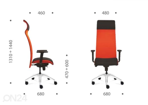 Työtuoli Solium Executive