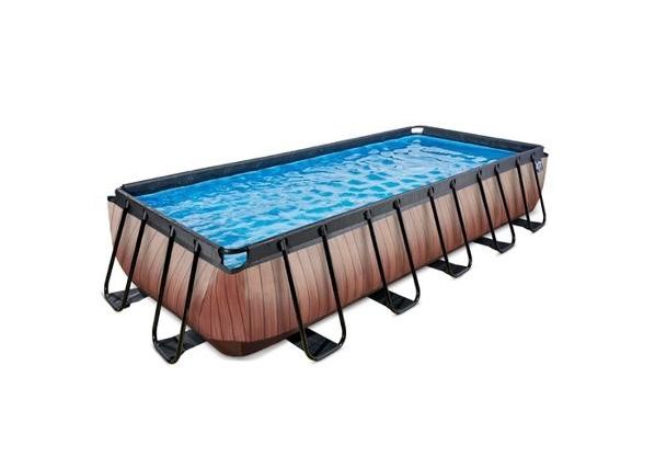 Uima-allas 540x250 cm suodatinpumpulla EXIT Wood