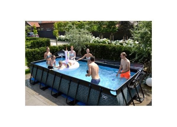 Uima-allas 540x250 cm suodatinpumpulla EXIT Wood