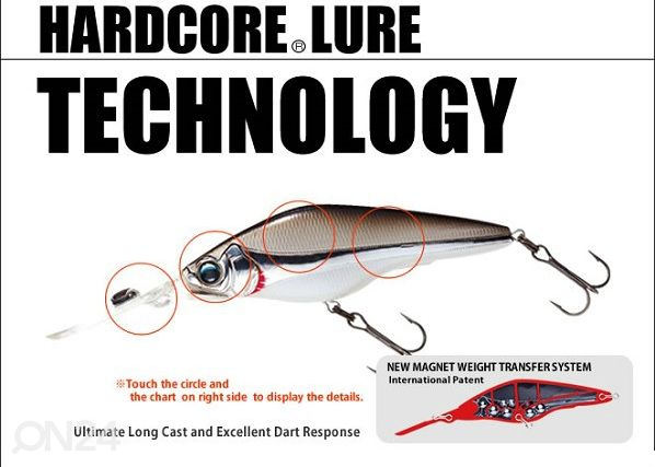 Uistin Duel Hardcore Shad 75SP