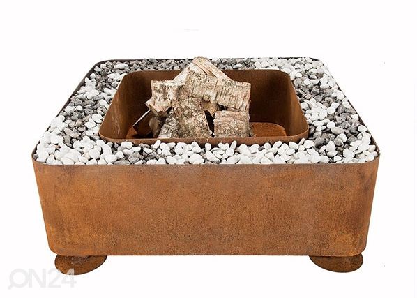 Ulkotulisija Cor-ten terästä GrillSymbol Fogo