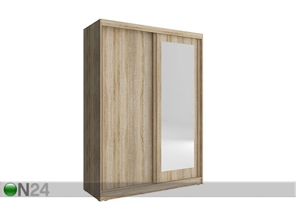 Vaatekaappi liukuovilla 150 cm