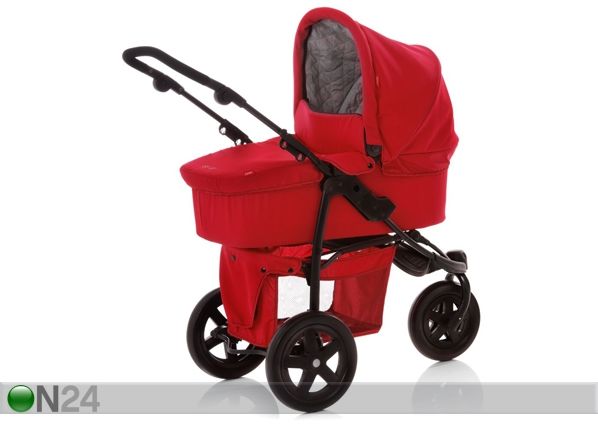 Vaunu-rattaat RUNNER TRIO SET - multicolor red