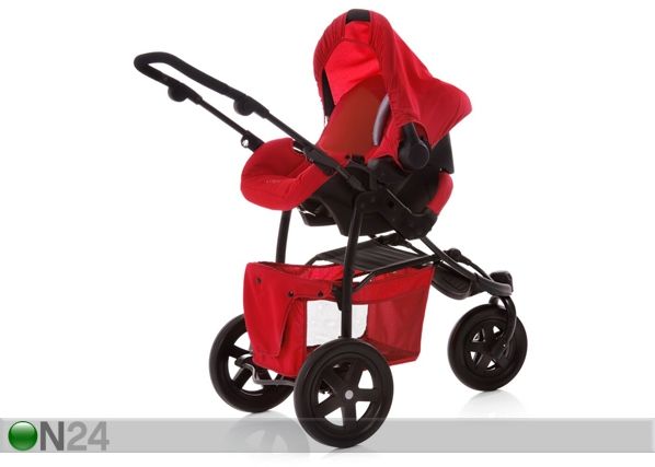 Vaunu-rattaat RUNNER TRIO SET - multicolor red