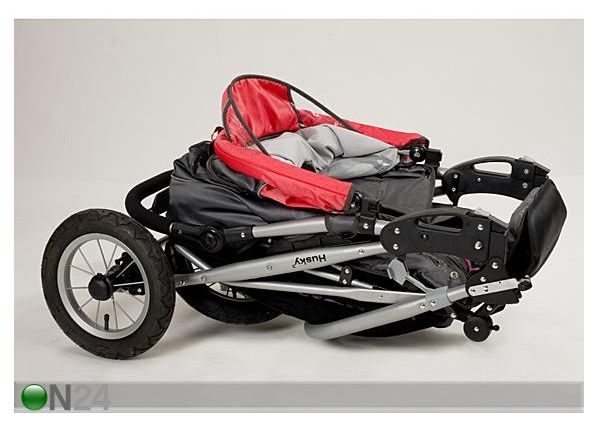 Vaunut+rattaat yhdistelmä HUSKY 3 BLUE