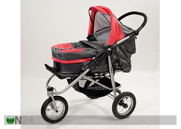 Vaunut+rattaat yhdistelmä HUSKY 3 BLUE