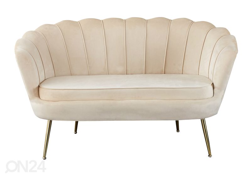 2-istuttava sohva, beige kuvasuurennos