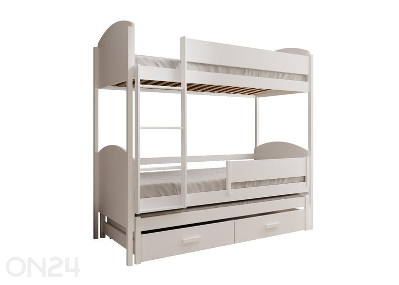 3-hengen kerrossänky setti LEIA 80x180 cm kuvasuurennos