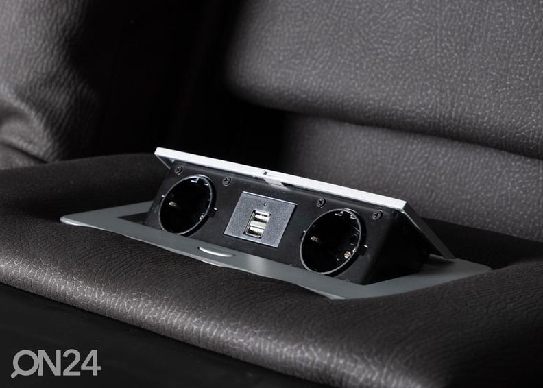 3-istuttava mekanismisohva Singapore recliner kuvasuurennos