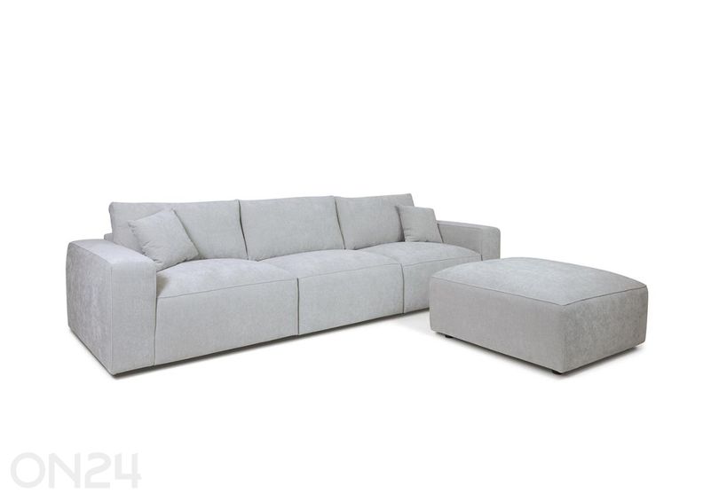 3-istuttava sohva Milan beige kuvasuurennos