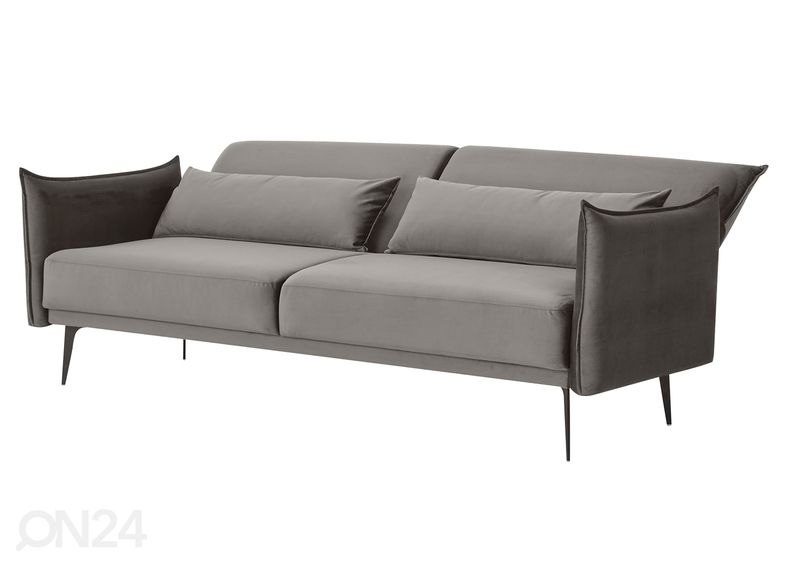 3-istuttava vuodesohva 86x207 cm, harmaa kuvasuurennos