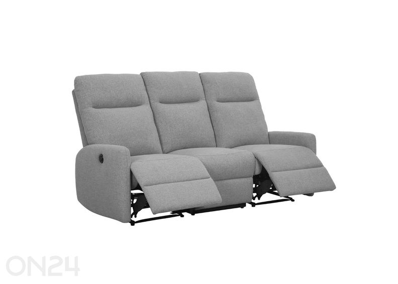3-paikkainen sohva Katy sähköisellä recliner-toiminnolla kuvasuurennos