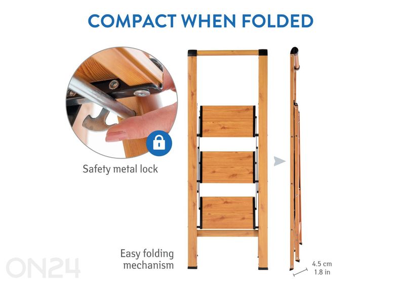 3-portainen tikas Tatkraft Up kuvasuurennos