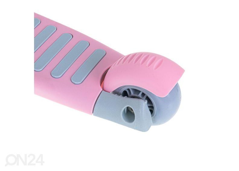 3-pyöräinen potkupyörä satulalla ja LED-valoilla kuvasuurennos