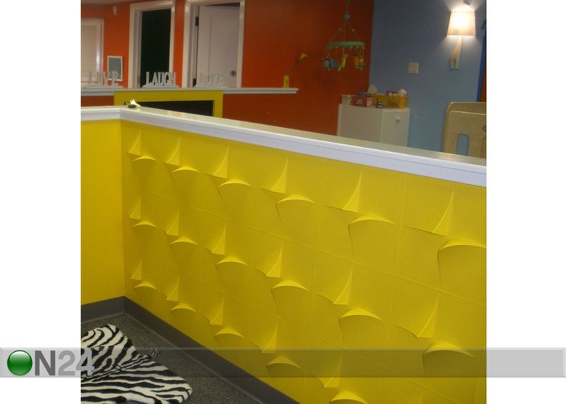 3D Seinäpaneeli V kuvasuurennos