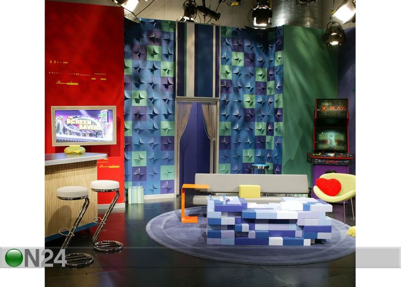 3D Seinäpaneeli V kuvasuurennos