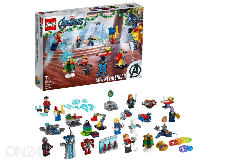 Adventtikalenteri LEGO Marveli Tasujad kuvasuurennos