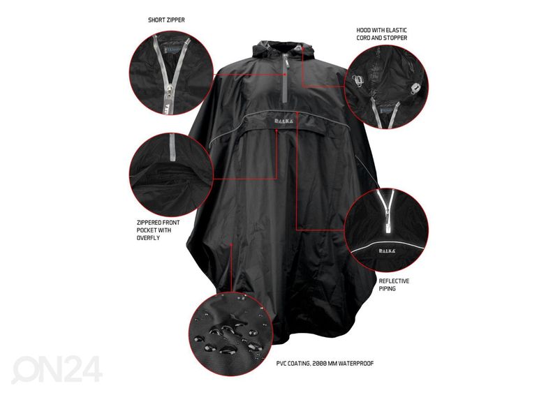 Aikuisten sadetakki Ralka kuvasuurennos