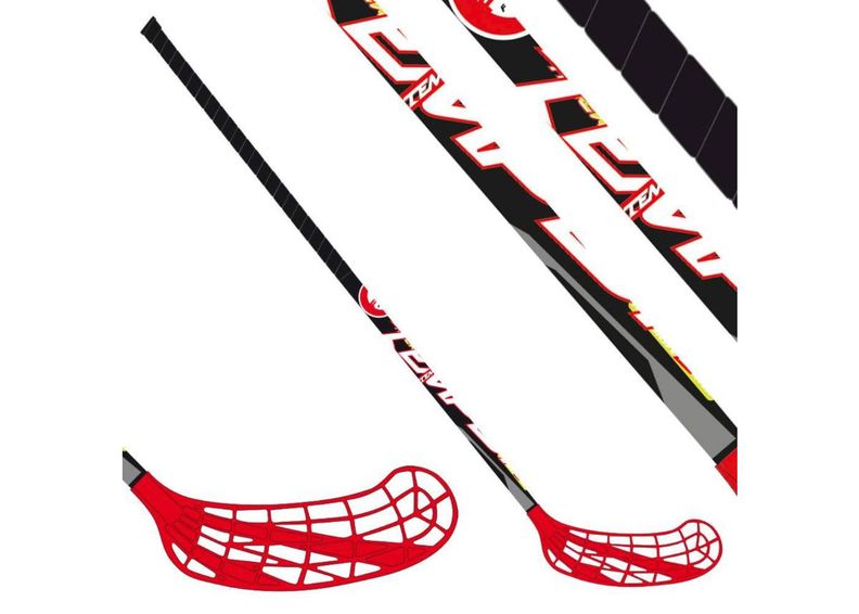 Aikuisten salibandymaila FLOW Tempish kuvasuurennos