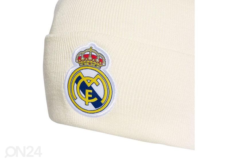 Aikuisten talvipipo Adidas Real Madrid 3S Woolie kuvasuurennos
