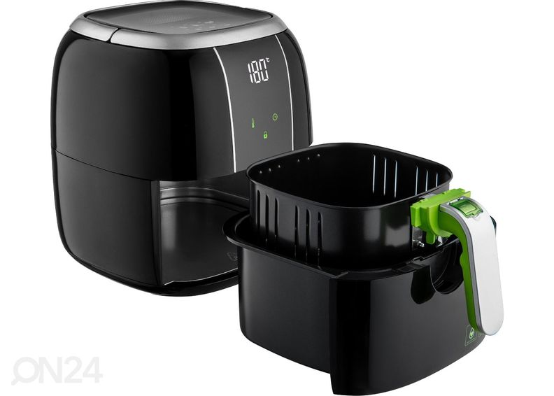 Airfryer Sencor SFR5321, musta kuvasuurennos