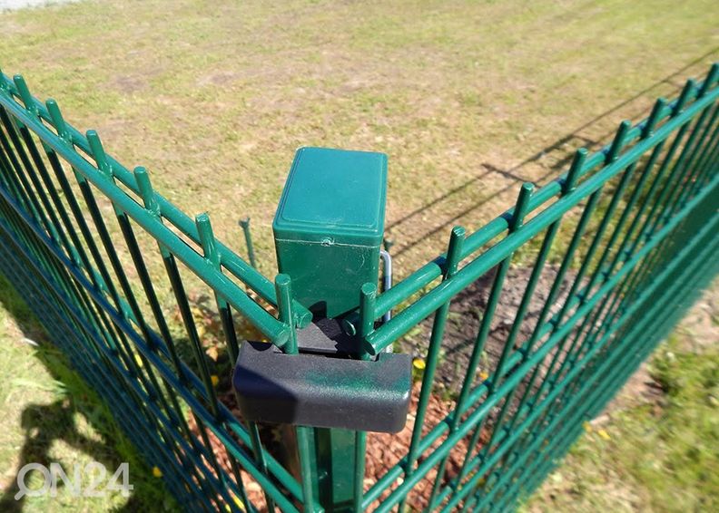 Aitaelementti 2D RAL6005, 6/5/6 mm 123x250 cm kuvasuurennos