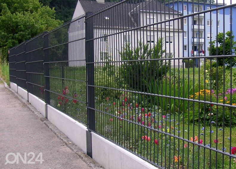 Aitaelementti 2D RAL7016, 6/5/6 mm 143x250 cm kuvasuurennos