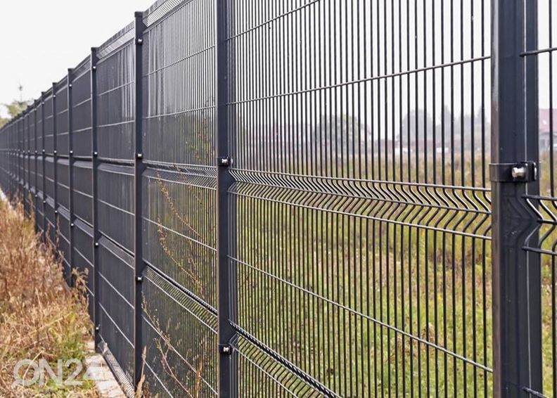 Aitaelementti 3D RAL7016, 4 mm 153x250 cm kuvasuurennos