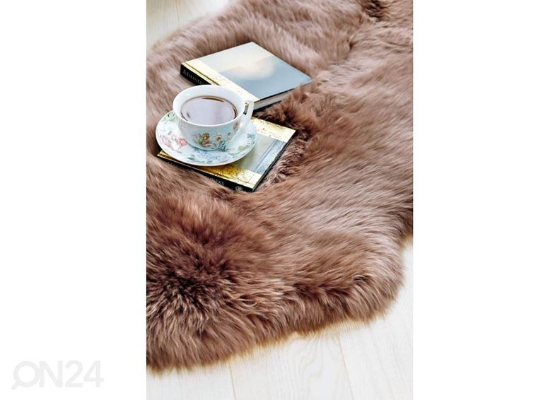 Aito lampaantalja Merino caramel Sexto ±130x180 cm kuvasuurennos