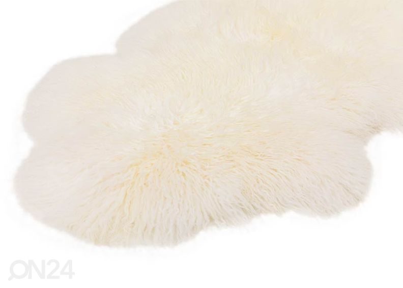 Aito lampaantalja Merino Tibet white 60x90 cm kuvasuurennos