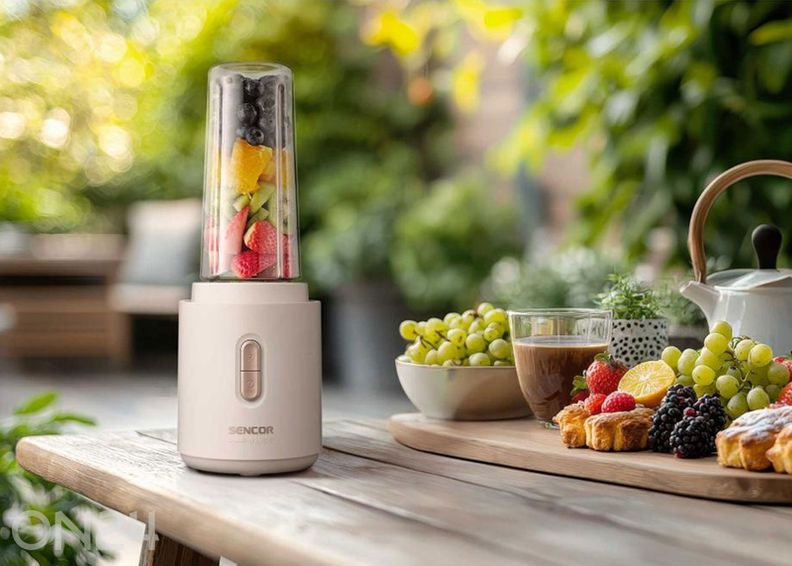 Akkukäyttöinen smoothie-tehosekoitin Sencor SBL9130WH kuvasuurennos