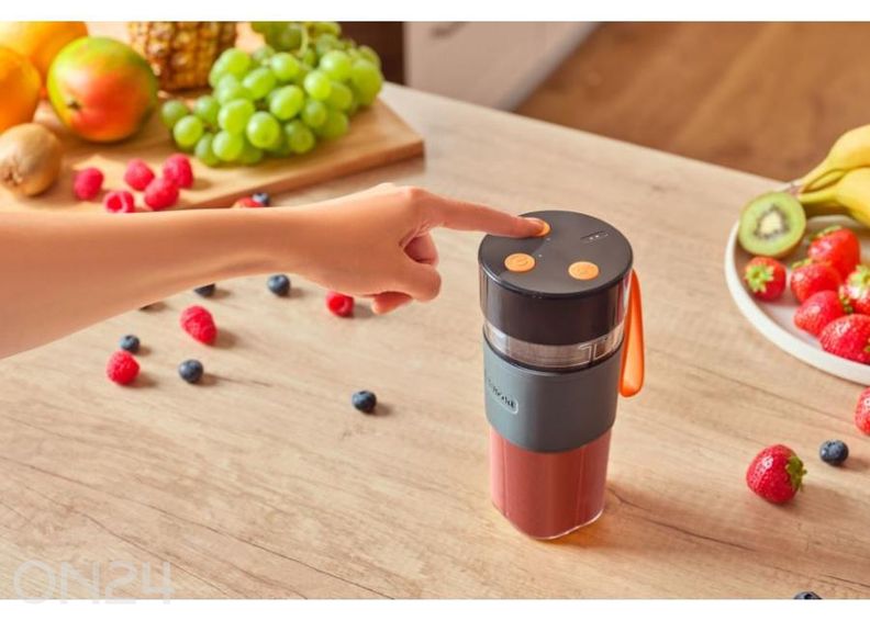 Akkukäyttöinen tyhjiö-smoothie-tehosekoitin Sencor SBL151BK kuvasuurennos