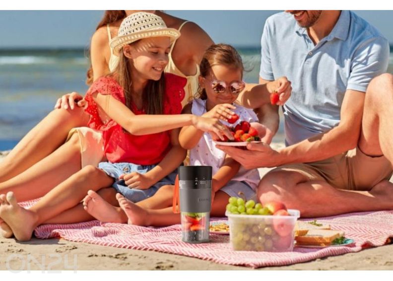 Akkukäyttöinen tyhjiö-smoothie-tehosekoitin Sencor SBL151BK kuvasuurennos