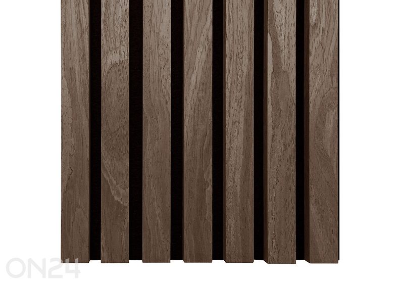 Akustiset seinäpaneelit Walnut 2 kpl kuvasuurennos