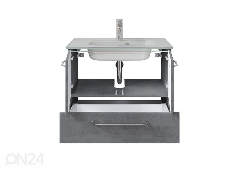 Allaskaappi + lasiallas 945 h53x75x45 cm kuvasuurennos