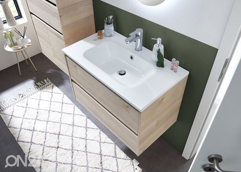 Allaskaappi + pesuallas 393 kuvasuurennos