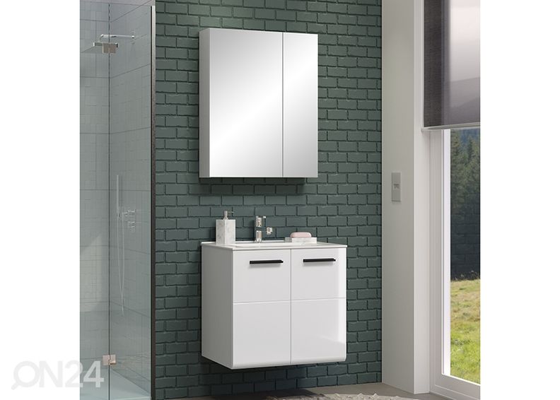 Allaskaappi + pesuallas Riva kuvasuurennos